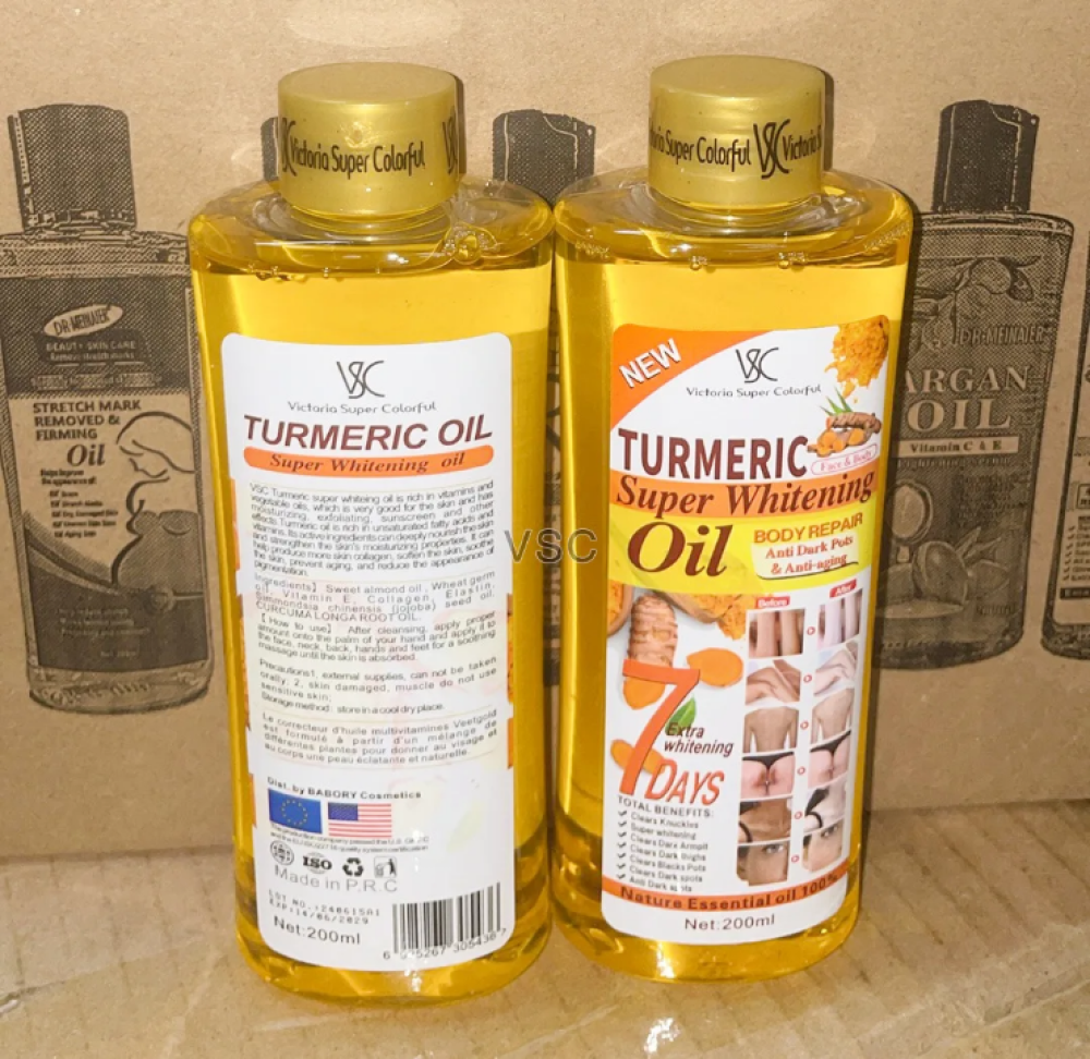 Turmeric oil