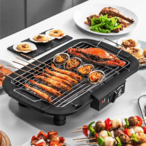 SMOKELESS ELECTRIC GRIDDLE WITH HOT POT